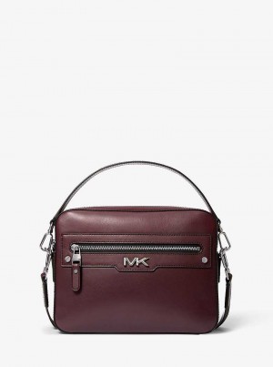 Michaelkors Varick Leather Hnědé | SN-MK28111