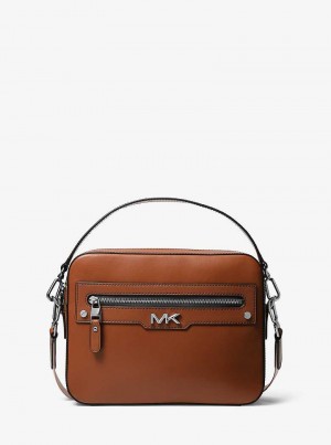 Michaelkors Varick Leather Hnědé | SN-MK28113