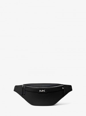 Michaelkors Varick Small Leather Černé | SN-MK28143