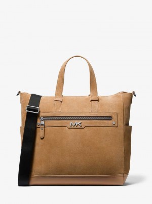 Michaelkors Varick Suede Hnědé | SN-MK26903
