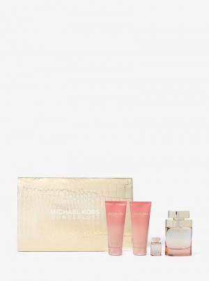 Michaelkors Wonderlust 4-Piece Gift Set Růžové Zlaté | SN-MK27917
