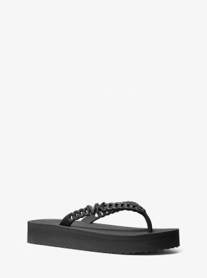 Michaelkors Zaza Platform Černé | SN-MK27566